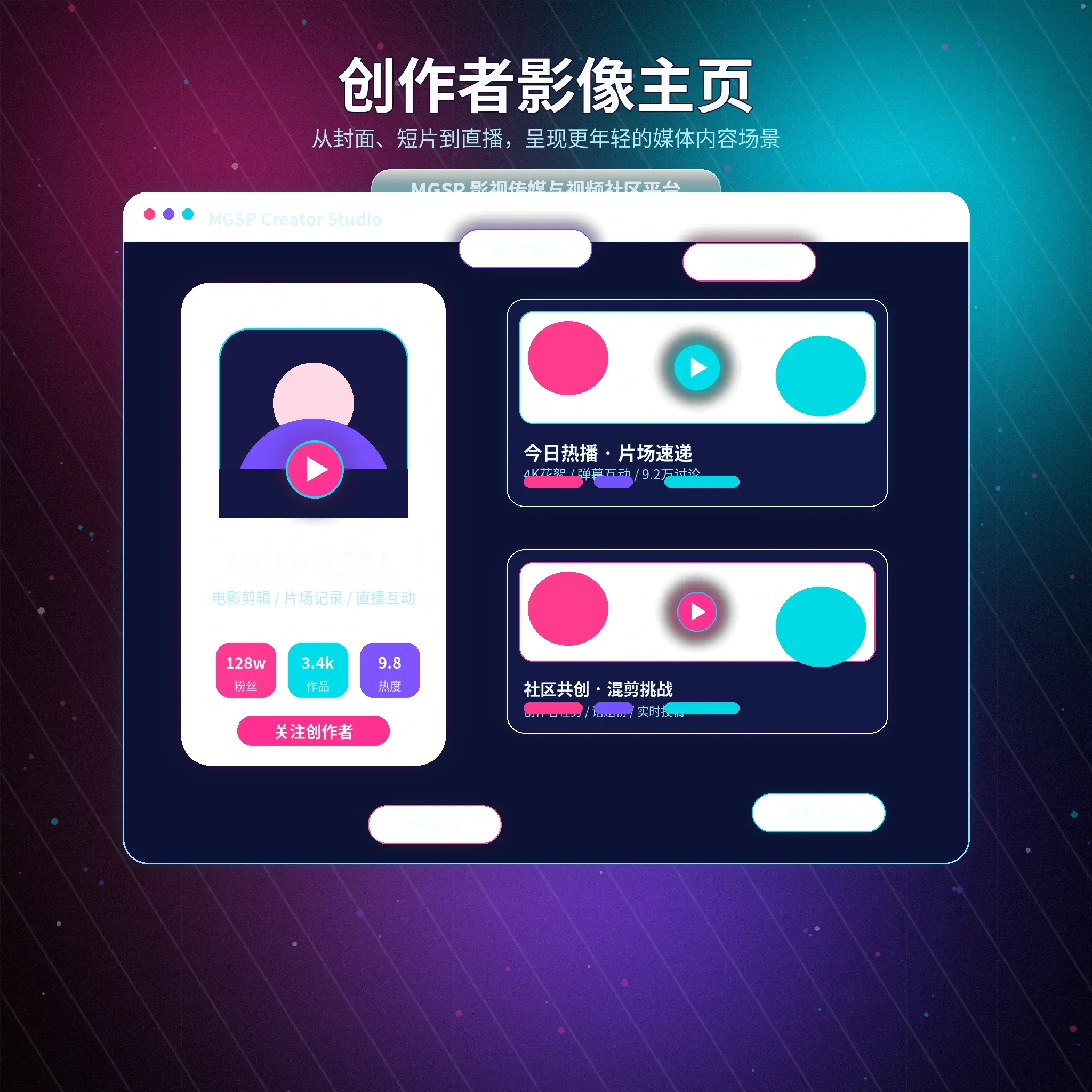 蘑菇视频账户指南资料管理